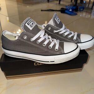 Converse White Canvas Sneakers